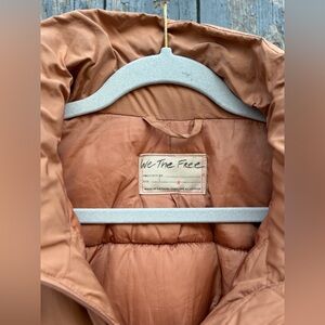 We The Free People  Duvet Bomber Jacket in Doe